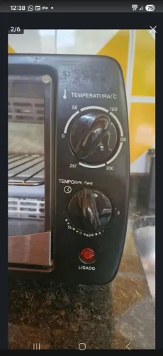 Forno eletrico black decker