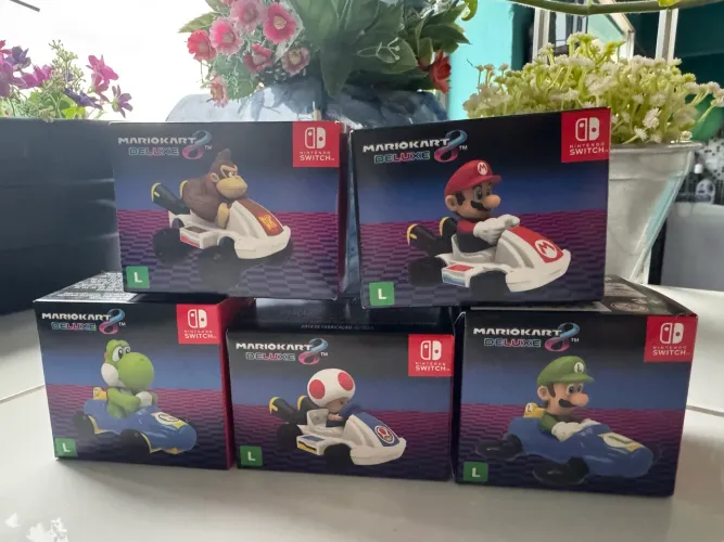 Mario Kart 8 Deluxe - 5 bonecos