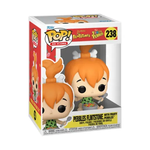 Funko Pop Pebbles Flintstone With Fruity 238