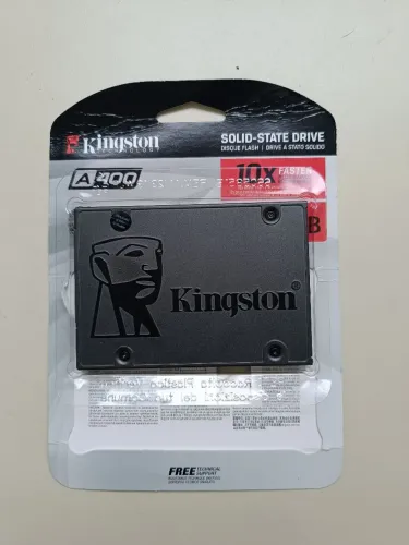 SSD Kingston A400, 960GB, SATA III, 2.5", Leitura: 500MB/s, Gravação: 450MB/s, Preto - SA4