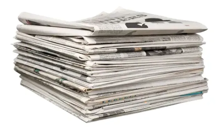 jornal usado para pet pintura peça por Kg