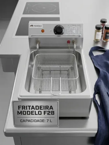 Fritadeira elétrica 7 litros 