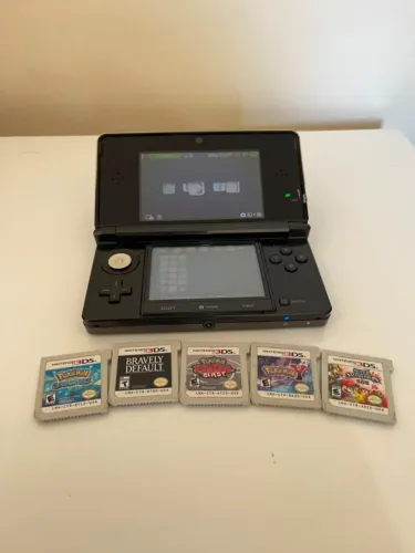 Nintendo 3DS Primeiro Modelo + Jogos