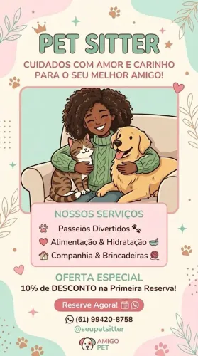 Pet sitter em Goiânia região central