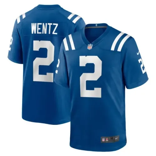 [Original EUA] Camisa NFL Indianapolis Colts Carson Wentz Nike Game M/L