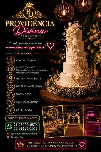 ? CASAMENTO COMPLETO - TUDO PARA O SEU GRANDE DIA EM UM SÓ LUGAR