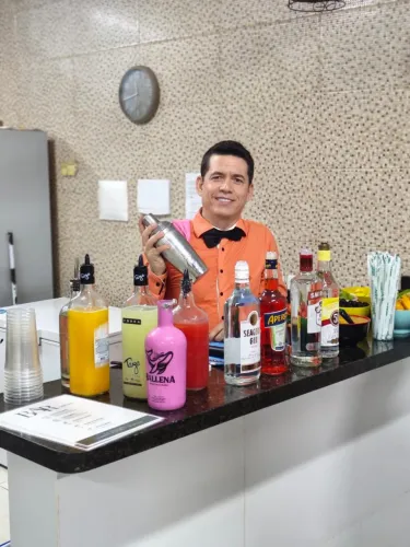 Barman André ninguém te ké