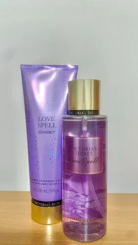 PROMOÇÃO: Conjunto Creme e Body Splash Love Spell Victoria Secrets