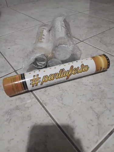 Lança confetes ?
