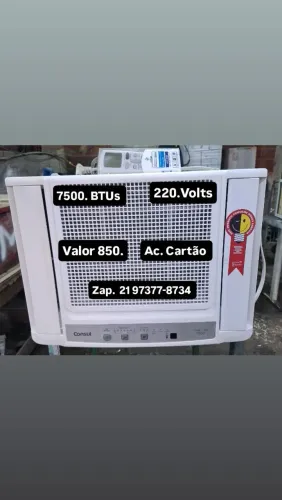 Ar condicionado Consul 7.500 BTUs 220.Volts 