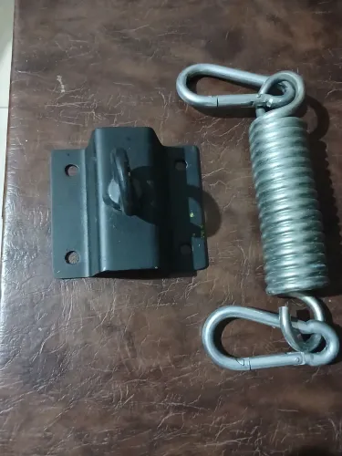 Título: Kit Mola Amortecedora para Saco de Pancada + Suporte + 2 Mosquetões