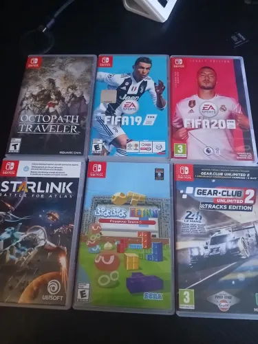 Lote jogos switch original