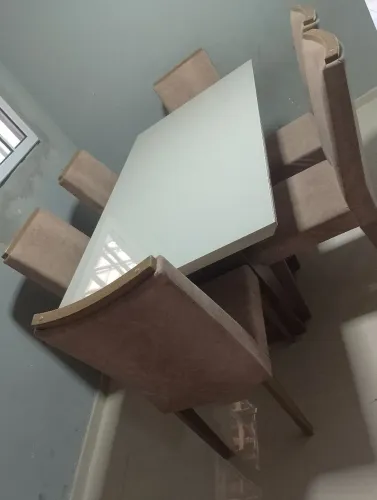 Mesa de jantar de 6 cadeiras