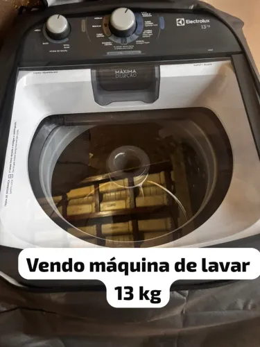 Máquina de lavar Eletrolux Lda 13 com capa 220 v 