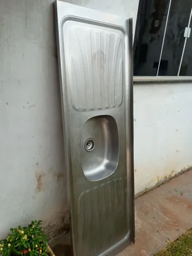 Pia inox - 1.60 metros 