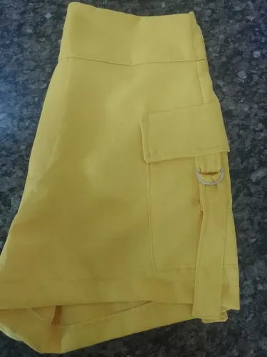 Short cargo alfaiataria