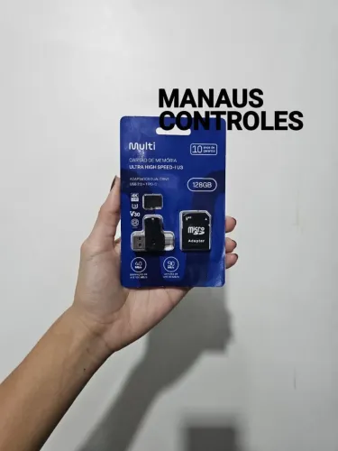 Cartão com 128 GB apenas R$120 reais no dinheiro ou Pix 