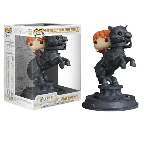 Funko Pop! Harry Potter: Ron Weasley Riding Chess Piece #82