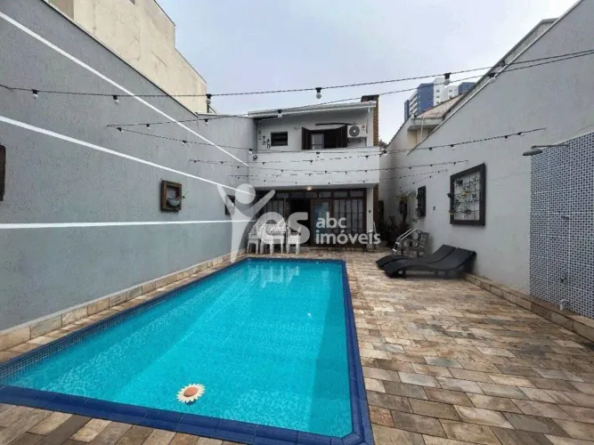 Casa com piscina para alugar em Santo André Vila Alzira REF: 19847
