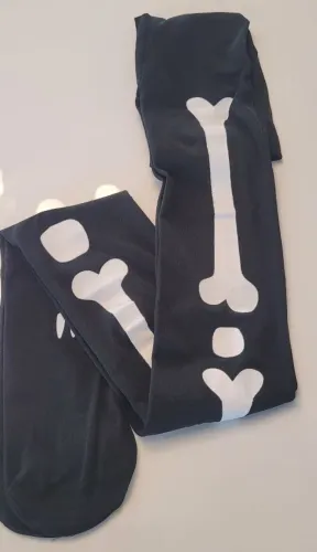 Meia calça halloween adulto 