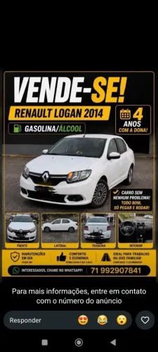 Renault Logan Expres./exp. UP Hi-flex 1.0 16V 4P 2014