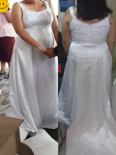 Vestido de noiva Plus Size