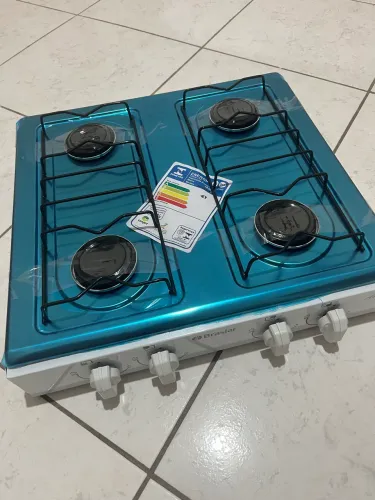 Fogão Cooktop De Mesa Portátil A Gás 4 Bocas - novo