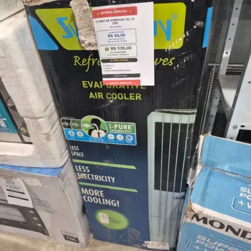 Climatizador de AR SYMPHONY 22 Litros 220V