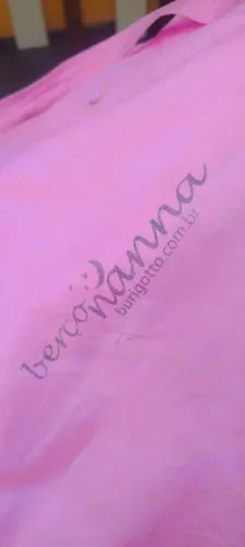 Berço portátil nanna burigotto rosa
