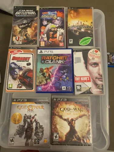 Jogos variados - psp / ps5 / ps3