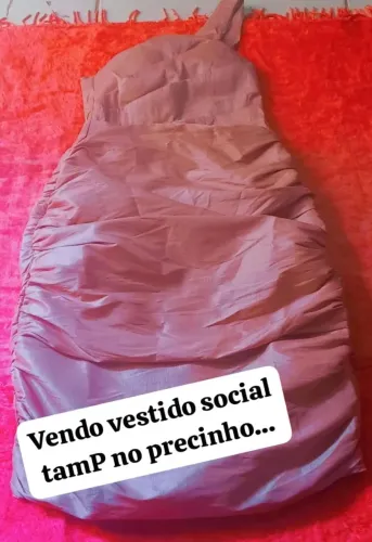Vendo vestido social numca usado tamP