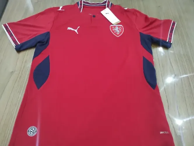 CAMISA SELEÇÃO TCHEQUIA ORIGINAL home MEGA RARA copa do mundo 2026
