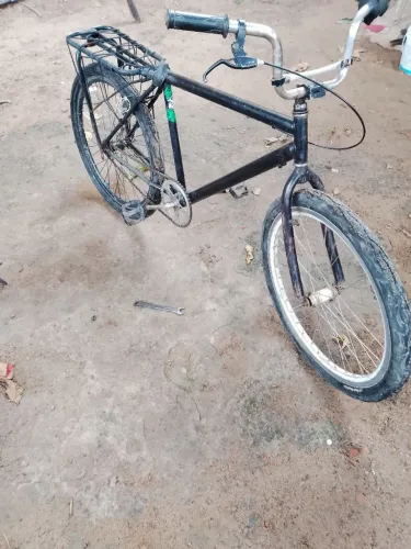 Troca bicicleta em um celular iPhone 