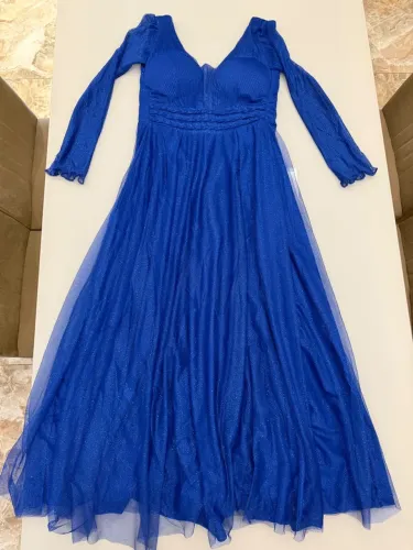 Vestido azul Royal