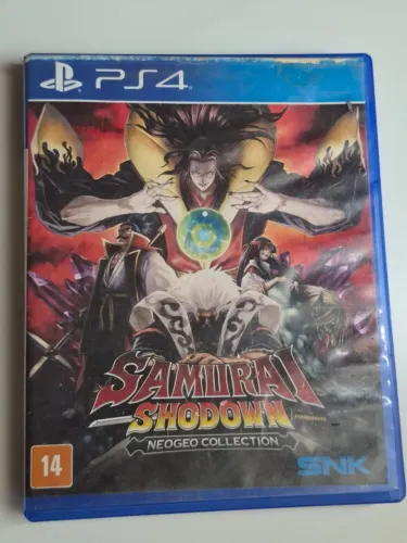Jogo Samurai Shodown Neogeo Collection PS4 Mídia Física Original Excelente Estado Usado