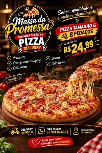 Pizza em promoção região noroeste