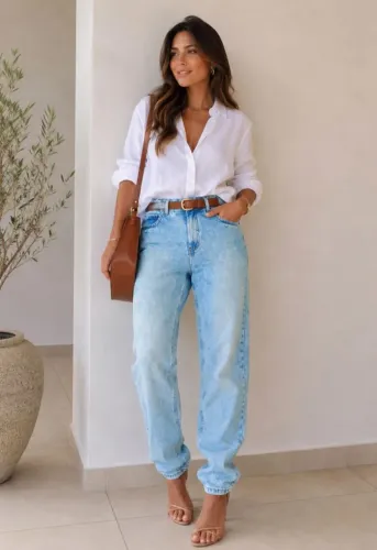Calca Jeans Mom