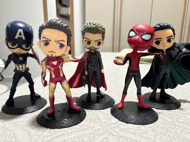Bonecos colecionáveis da Marvel