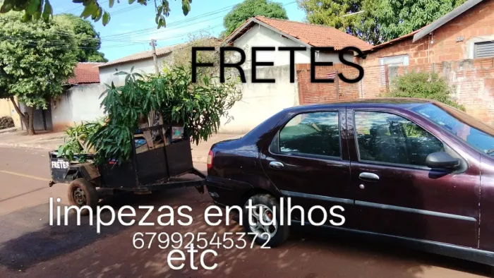 Fretes limpezas em gerais