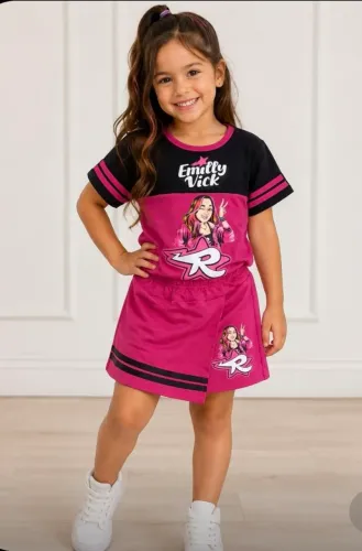 Conjunto infantil saia e blusa tamanho 4 anos