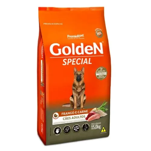 Ração Golden Special para Cães Pequenos - Frango e Carne Premium