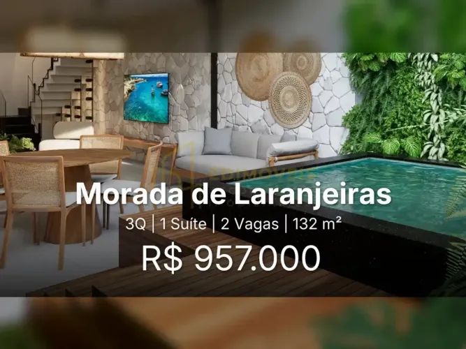 Oportunidade única em Morada de Laranjeiras: casa com suíte e closet!