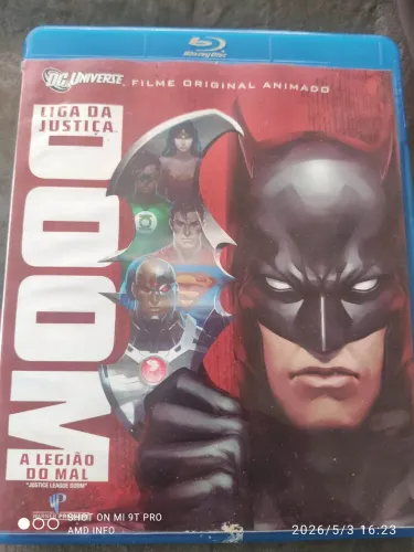 Jogo liga da justiça original Blu ray ps4