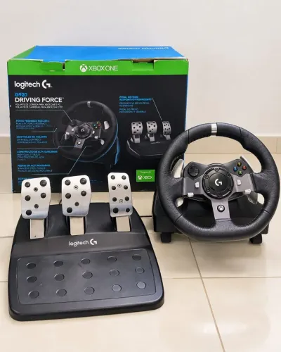Volante G920 Xbox series e one NA CAIXA