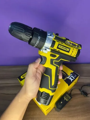 Parafusadeira e Furadeira 12V BomVink BOM-9960 com Controle de Torque