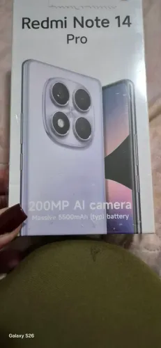 Celular REDMI 14 PRO NOVO COM NOTA 