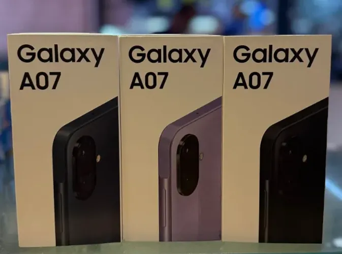 Samsung A07 128GB/4 4G Preto - R$899,00 novo na caixa 