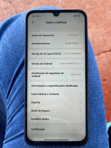 Poco c85 zerinho