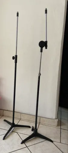 Pedestais para microfone pés de ferro