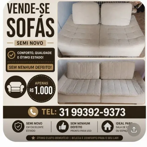 Vende-se Sofá
